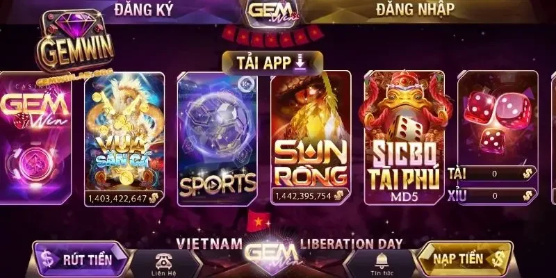 Hướng dẫn đăng nhập Gemwin